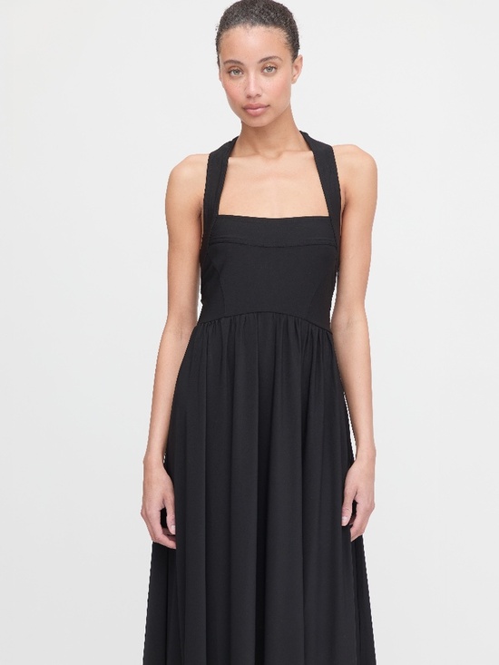 Hill House Dresses & Skirts - Hill House Home The Fleur Midi Dress - Black Jersey Size SBlack Jersey / S